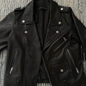 Zara Moto Leather Jacket